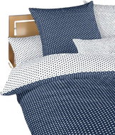 Dadka Cotton Bed Linen Starfish White/Dark Blue DUO 90x130, 45x60cm - Children's Bedding