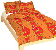 Dadka Cotton Bed Linen Giraffe Red 90x130, 45x60cm - Children's Bedding