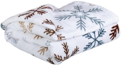 Jahu Deka micro Hnědá vločka 150×200 cm - Deka - Main image