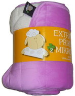 Svitap sleepwell Blanket microfiber Sheep stitch lilac 150×200 cm - Blanket