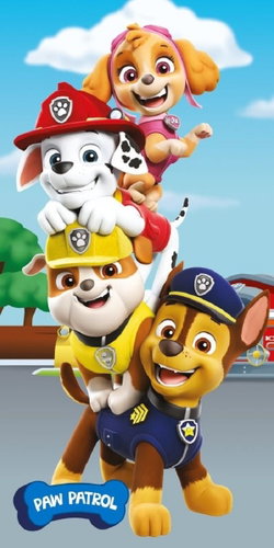 Jerry Fabrics Paw Patrol 325 - 70x140 cm - Children's Bath Towel - Main image
