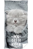 Carbotex Pocket Kitten - Children's Bath Towel