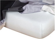 Dadka Jersey sheet silver 60 × 120 × 10 cm - Bedsheet