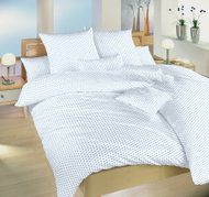 Dadka cotton starfish light blue on white 140×200, 70×90 cm - Bed Linen