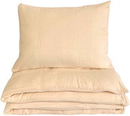 Dadka Crib bedding muslin 100 × 135, 45 × 60 cm cream - Bed Linen