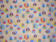 Dadka cotton Owls 90×130, 60×45 cm - Children's Bedding