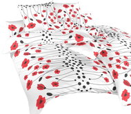 DADKA Poppies red 140 × 200 cm - Bed Linen