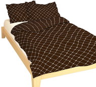Dadka crepe lattice brown - Bed Linen
