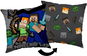 Jerry Fabrics Polštářek Minecraft Survival Mode, 40 × 40 cm - Polštář