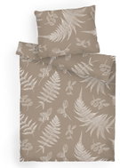 Dadka Linen crepe fern white on opal 140 × 200, 70 × 90 cm - Bed Linen
