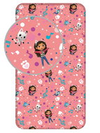 Jerry Fabrics Prostěradlo Gabbys Dollhouse 90 × 200 × 25 cm - Prostěradlo