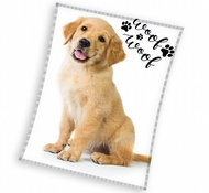TipTrade Baby fleece blanket Puppy Golden Retriever - Blanket