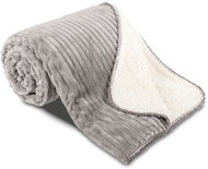 Svitap Sleepwell Blanket microfiber Sheep corduroy light grey - Blanket