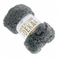 Universal Design Long pile blanket dark grey - Blanket