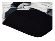 Dadka Terry black 60×120×10 cm - Cot sheet