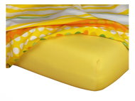 Dadka Jersey dark yellow 140×200×18 cm - Bedsheet
