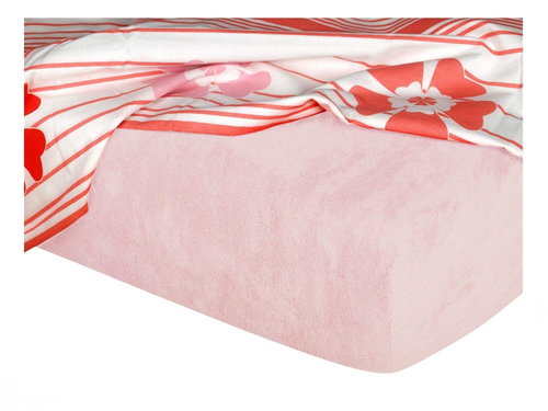 Dadka Powdered terry sheet 140 × 200 × 20 cm - Bedsheet - Main image