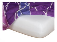 Dadka Jersey sheet white 140 × 200 × 20 cm - Bedsheet