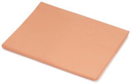 Dadka Cotton sheet apricot 140 × 240 cm - Bedsheet