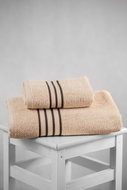 Ariatex  Bamboo deluxe organic 50x90 cm krémový - Ručník