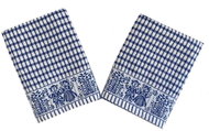 Svitap Sleepwell terry Folkór blue 2 pcs - Kitchen Towel
