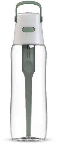 DAFI SOLID 0.7L Filter Bottle Sage + 1× Filter - Water Filter Bottle - Main image