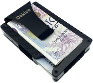 Daklos Carbon mini wallet CARBET carbon with RFID clip - Wallet