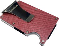 Daklos Carbon mini wallet CARBET RFID carbon with clip - pink - Wallet