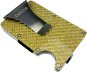 Daklos Carbon mini wallet CARBET RFID carbon with clip - gold - Wallet