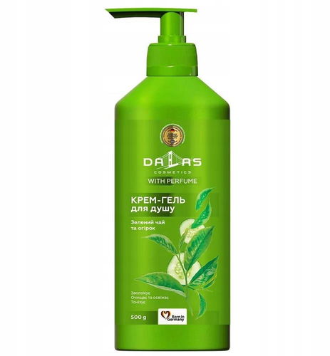 DALAS Sprchový gel zelený čaj a okurka 500 ml - Sprchový gel - Hlavní obrázek