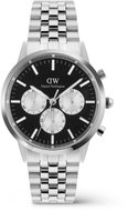 Daniel Wellington men's Iconic Chronograph Arch 5-Link Panda watch DW00100873 - Watch