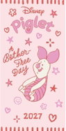 Disney Winnie the Pooh: Piglet - Slim Diary 2027 - Planner