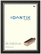 DANTIK frame 29,7 × 42, TAIGA black plexi clear - Photo Frame