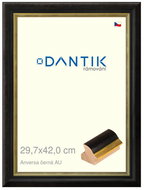 DANTIK frame 29,7 × 42, ANIVERSA black AU plexi clear - Photo Frame
