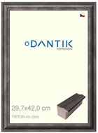 DANTIK frame 29,7 × 42, TRITON tin plexi clear - Photo Frame