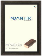 DANTIK frame 29,7 × 42, Gochier grey plexi clear - Photo Frame