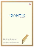 DANTIK frame 29,7 × 42, KASSETTE ash small plexi clear - Photo Frame