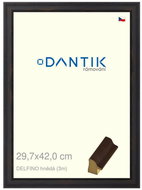 DANTIK frame 29,7 × 42, DELFINO brown plexi clear - Photo Frame