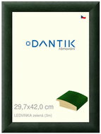 DANTIK frame 29,7 × 42, LEDVINKA green plexi clear - Photo Frame