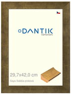 DANTIK frame 29,7 × 42, Saya Sabbia sand plexi clear - Photo Frame