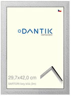DANTIK frame 29,7 × 42, SARTORI leaves white plexi clear - Photo Frame
