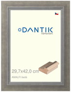 DANTIK frame 29,7 × 42, AMALFI grey plexi clear - Photo Frame
