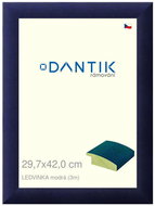 DANTIK frame 29,7 × 42, LEDVINKA blue plexi clear - Photo Frame