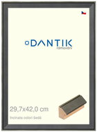 DANTIK frame 29,7 × 42, INCLINATA colouri grey plexi clear - Photo Frame