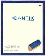DANTIK frame 40 × 50, INCLINATA colouri blue plexi clear - Photo Frame