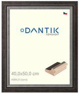 DANTIK frame 40 × 50, AMALFI black plexi clear - Photo Frame