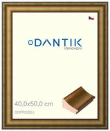 DANTIK frame 40 × 50, METAL AU large plexi clear - Photo Frame