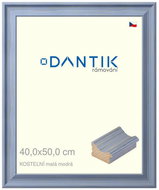 DANTIK frame 40 × 50, CHURCH small blue plexi clear - Photo Frame