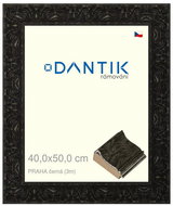 DANTIK frame 40 × 50, PRAHA black plexi clear - Photo Frame