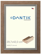 DANTIK frame 29,7 × 42, AMALFI ochre plexi clear - Photo Frame